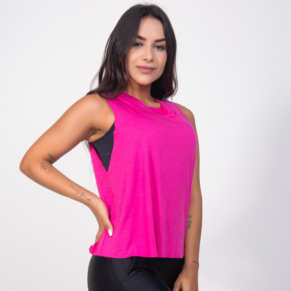 Kit 3 Regatas Feminina Academia Camiseta Fitness Esporte