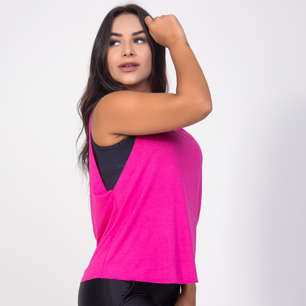 Kit 3 Regatas Feminina Academia Camiseta Fitness Esporte