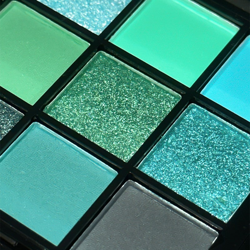 Paleta de sombras com 9 cores
