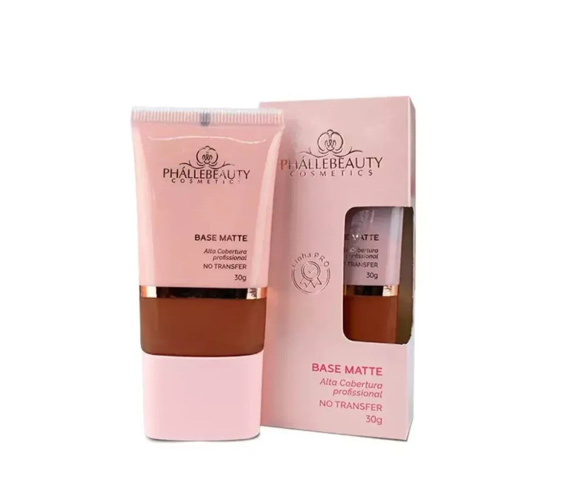Base Phallebeauty Cor 09 - Cobertura Profissional e Controle de Oleosidade