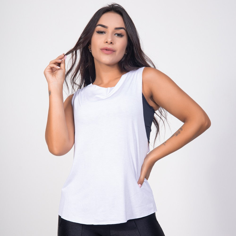 Kit 3 Regatas Feminina Academia Camiseta Fitness Esporte