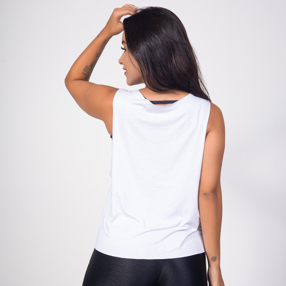 Kit 3 Regatas Feminina Academia Camiseta Fitness Esporte