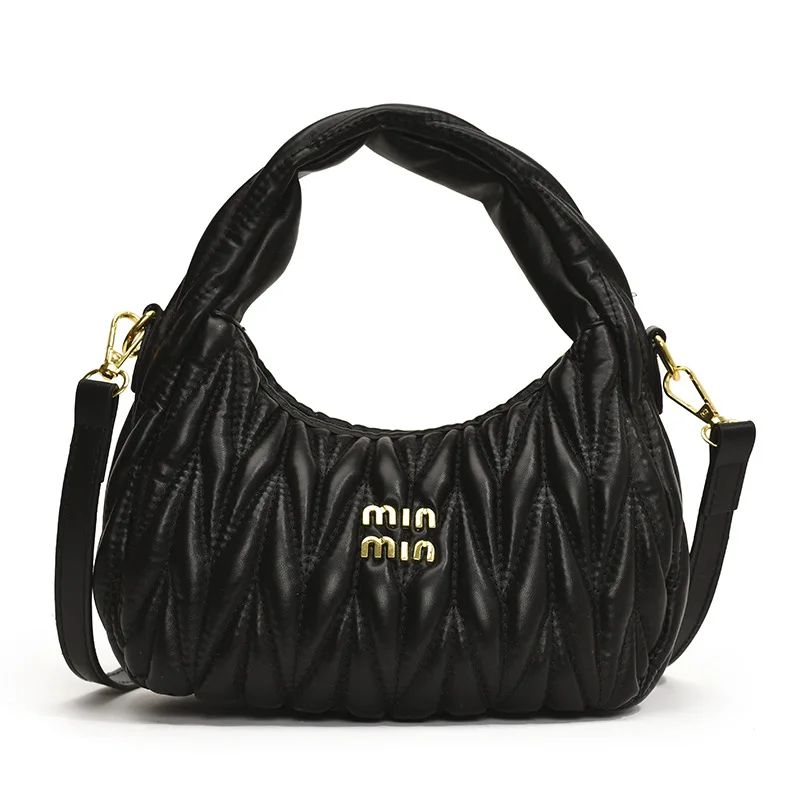 Bolsa feminina transversal couro PU