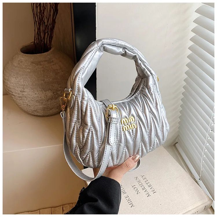 Bolsa feminina transversal couro PU