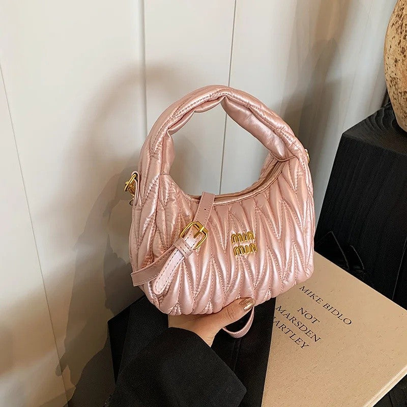 Bolsa feminina transversal couro PU