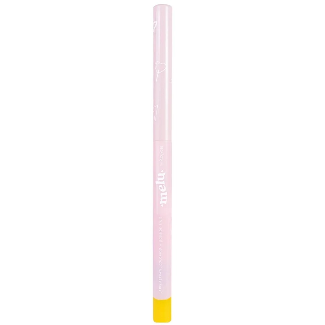 Lápis Retrátil Colorido Melu RR2056 Passion Fruit Amarelo