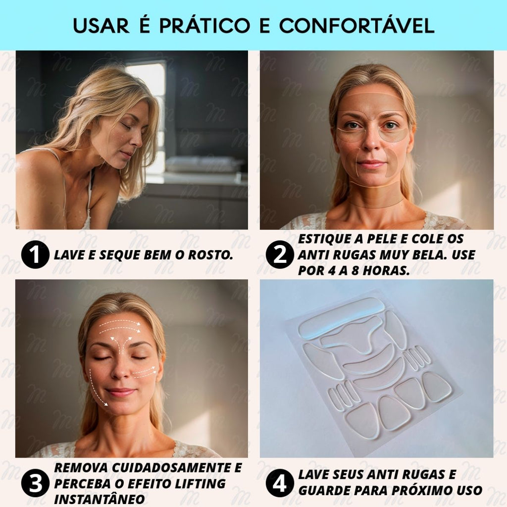 Adesivo Noturno Anti-Rugas: Hidratação e Firmeza Enquanto Você Dorme