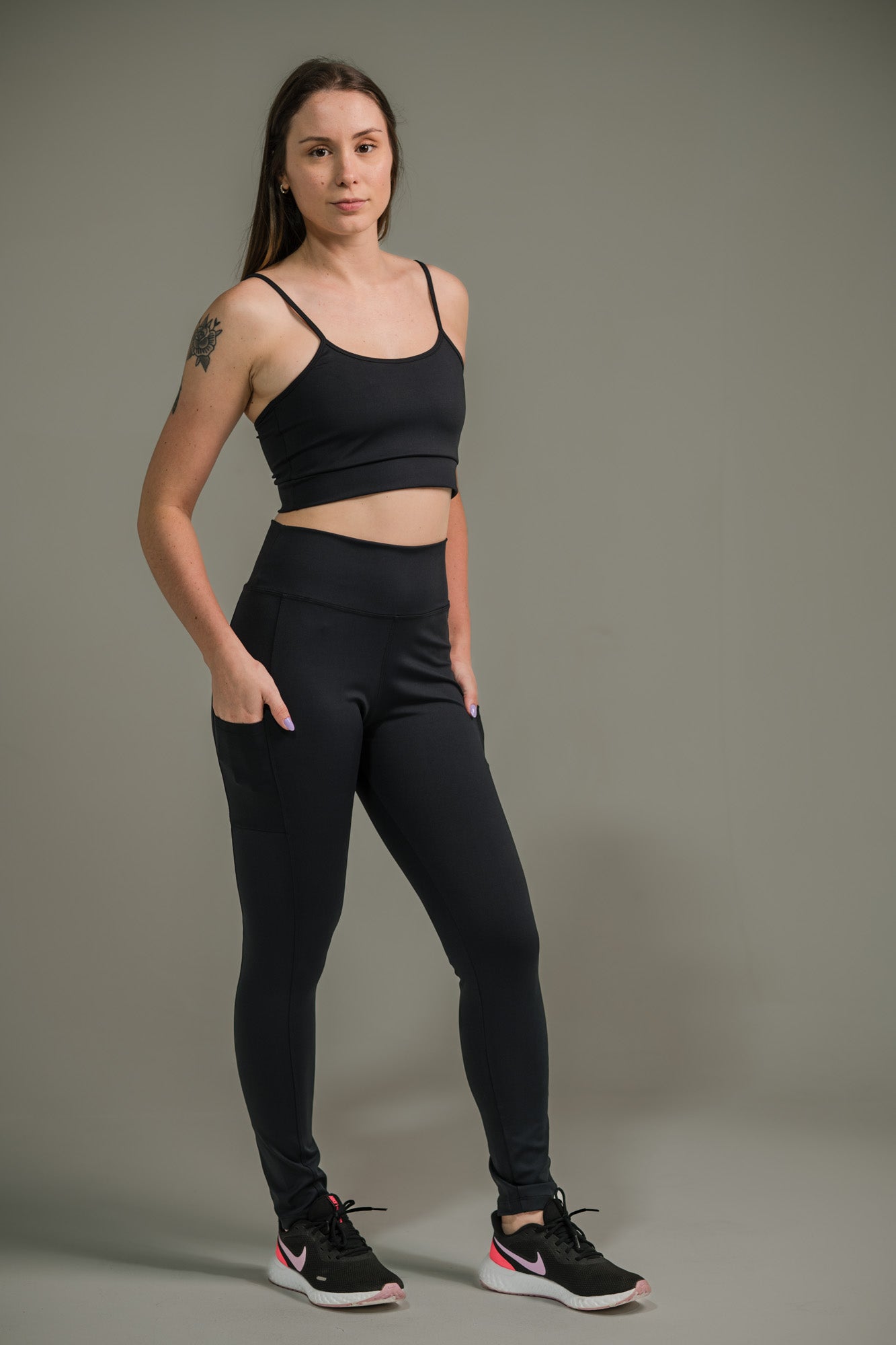 Calça Legging Feminina Básica Aerobic