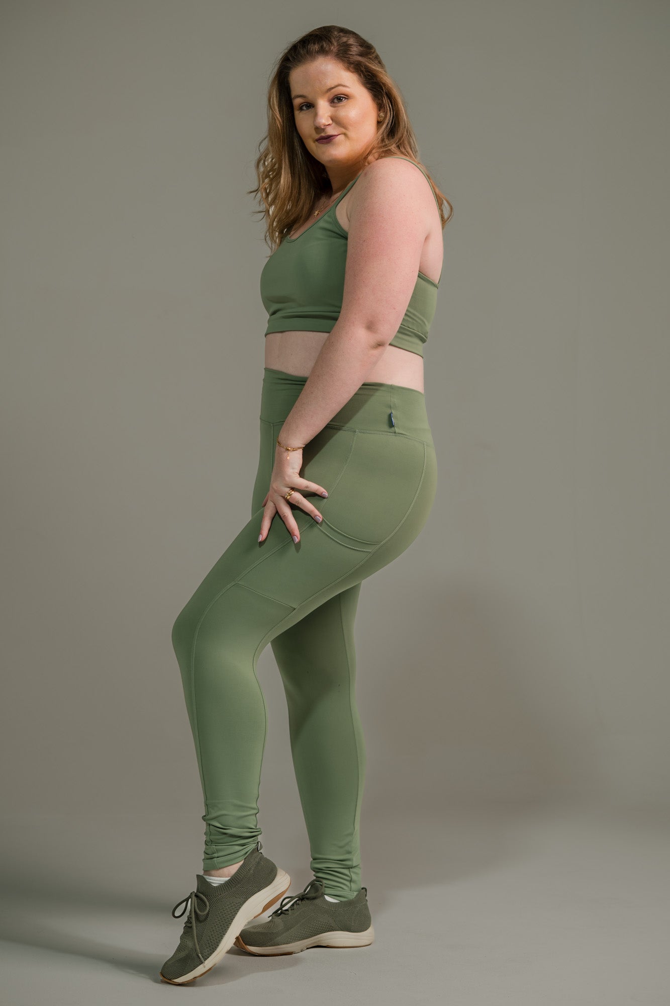 Calça Legging Feminina Básica Aerobic