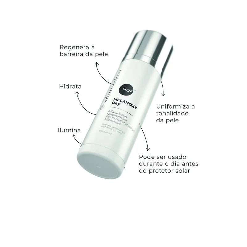 Sérum Clareador Melanoxy Day com Alfa-Arbutin, Niacinamida e Ácido Hialurônico 3