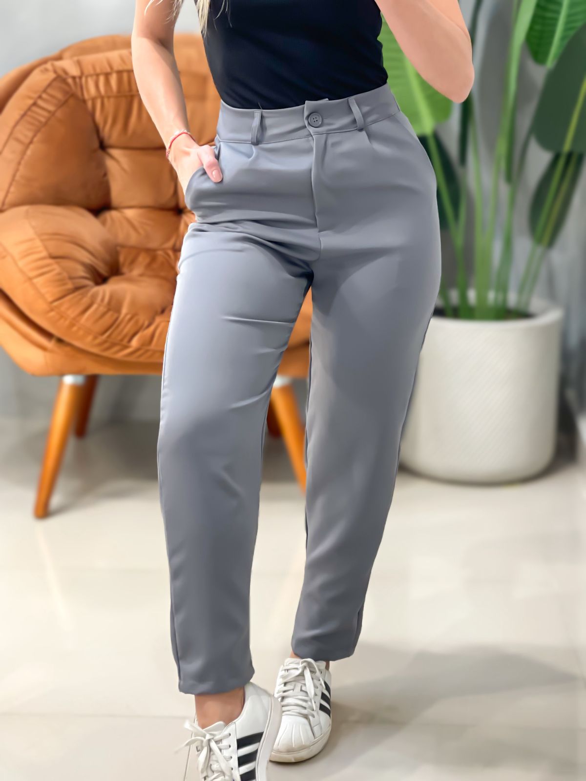 Calça em Alfaiataria Skinny Lorrana