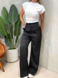 Calça em Alfaiataria Pantalona Maira